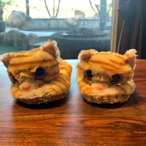Cute Ty Tiger Slippers Size 1-2